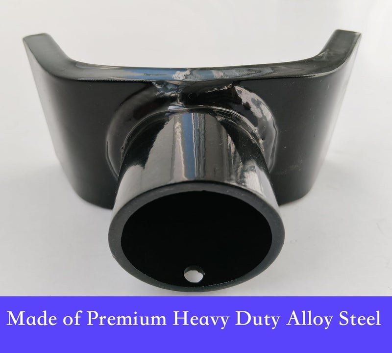 Firofend Bottle Jack Adapter Can Sit On Any Bottle Jack with 1.56" Lifting Platform Or Smaller Sizes. Axle Saddle for 2“, 3”, 4” Round Shaft Tubes and Square Shaft Tubes. (U-Shaped) - Image 4